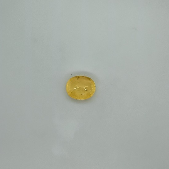 Yellow Sapphire (Pukhraj) 7.55 Ct Good quality